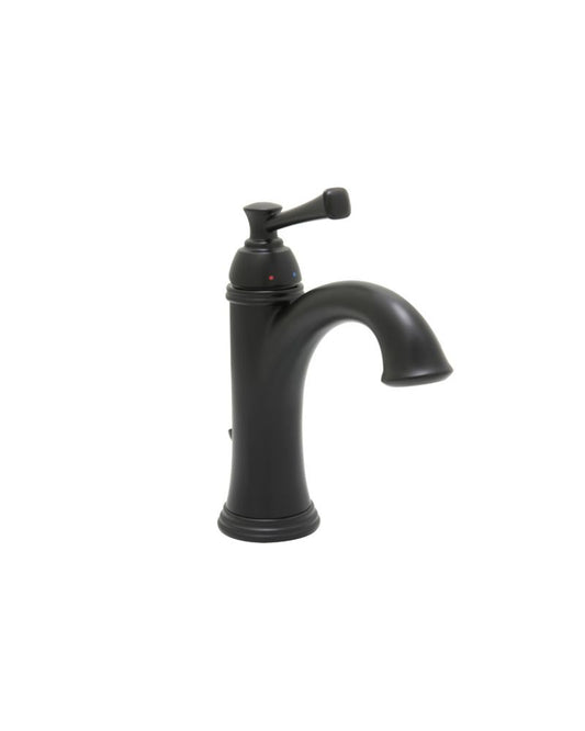 Huntington Brass Matte Satin Black Woodbury Single Control Bath Faucet