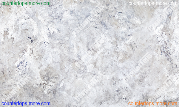 Silver Travertine Travertine countertop material for kitchen or bathroom remodel