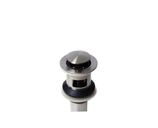 PROHS Brushed Nickel 1  1/2  Traditional Vanity Pop  Up W / Overflow Drain