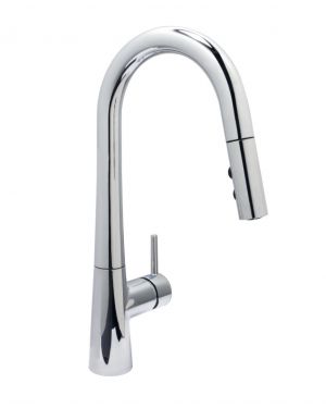 Huntington Brass Polished Chrome Elegant Vino Contemporary Kitchen Faucet