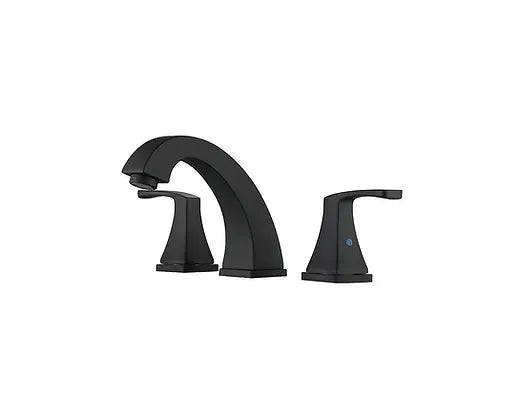 Kingmore Matte Black Allegro Bath Faucet