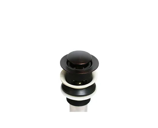 PROHS Oil Rubbed Bronze 1  1/2  Traditional Vanity Pop  Up W / Overflow Drain