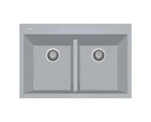 Q  Grigio Roma Granite Composite Kitchen Sink