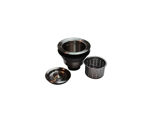 PROHS   Deluxe  3  piece w / basket  lid 3 1/2  Strainer
