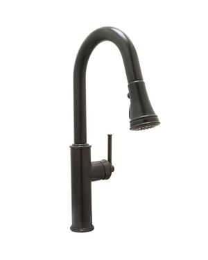 Huntington Brass Antique Bronze Crest Classic Kitchen Faucet