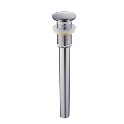 PROHS Polished Chrome 1  1/2  Vessel Pop  Up w / o Overflow Drain