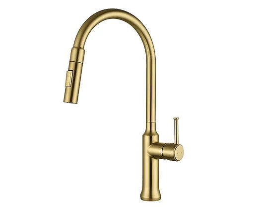 Goode  Abel Satin Gold Amos Kitchen Faucet