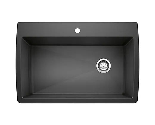 Blanco  Anthracite Diamond Super Single Granite Composite Kitchen Sink