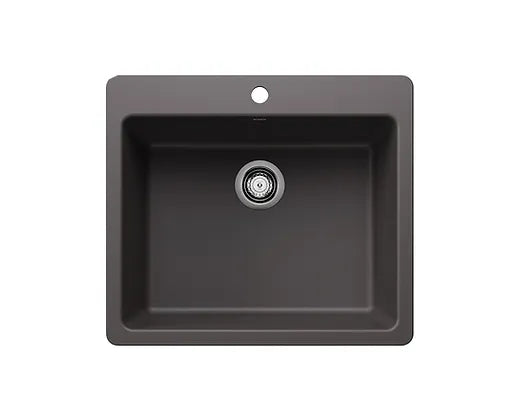 Blanco  Cinder Liven Medium Single Granite Composite Kitchen Sink