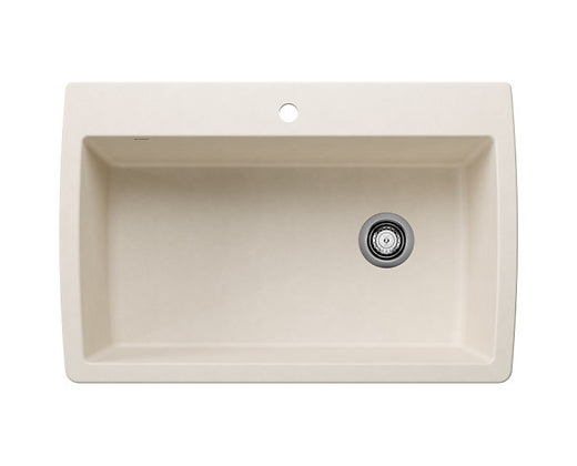 Blanco  Soft White Diamond Super Single Granite Composite Kitchen Sink