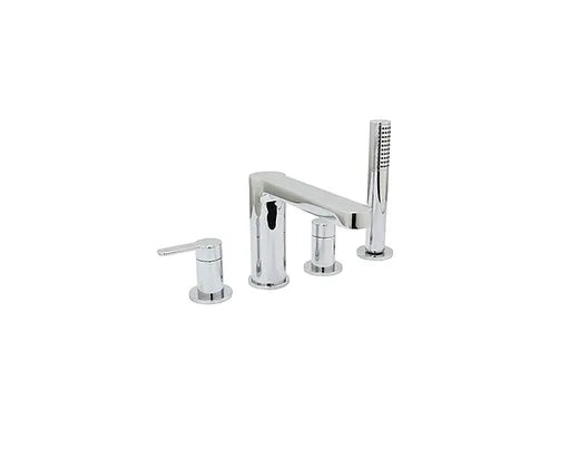 Huntington Brass Polished Chrome Tazio Roman Tub Filler