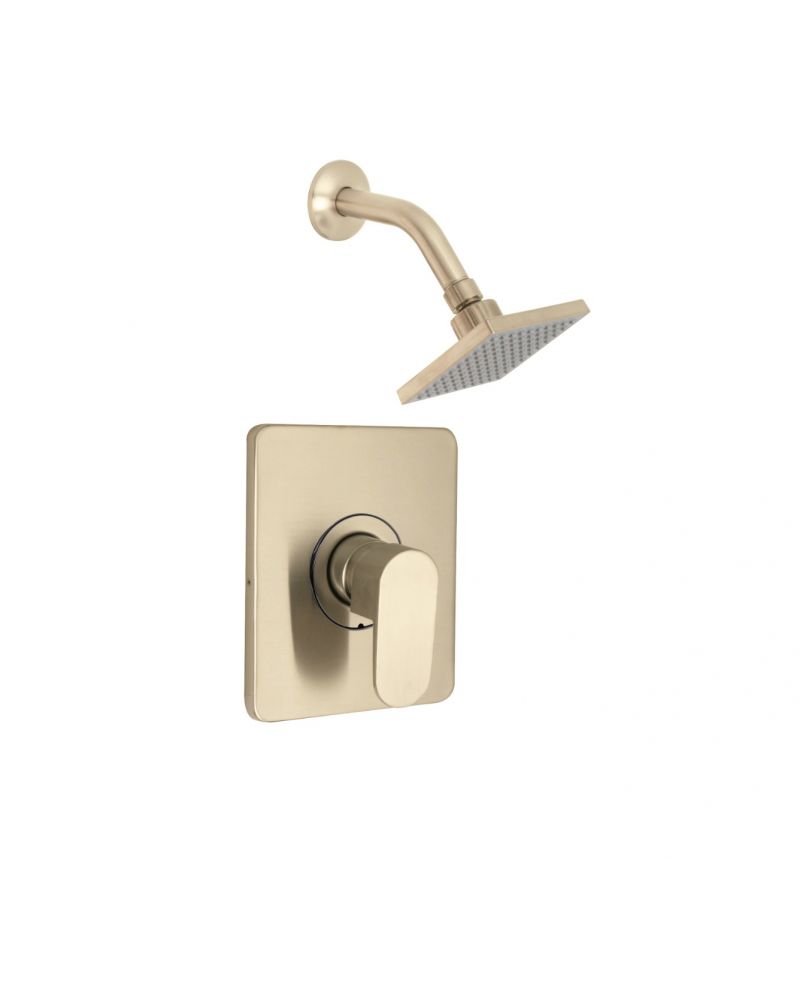 Huntington Brass Satin Brass Reflection Shower Combo Kit