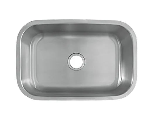 PROHS  Stainless Single Bowl Undermount 16 Gauge Stainless Steel Kitchen Sink