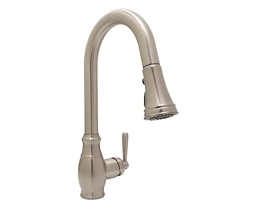 PROHS Satin Nickel Orchid Kitchen Faucet