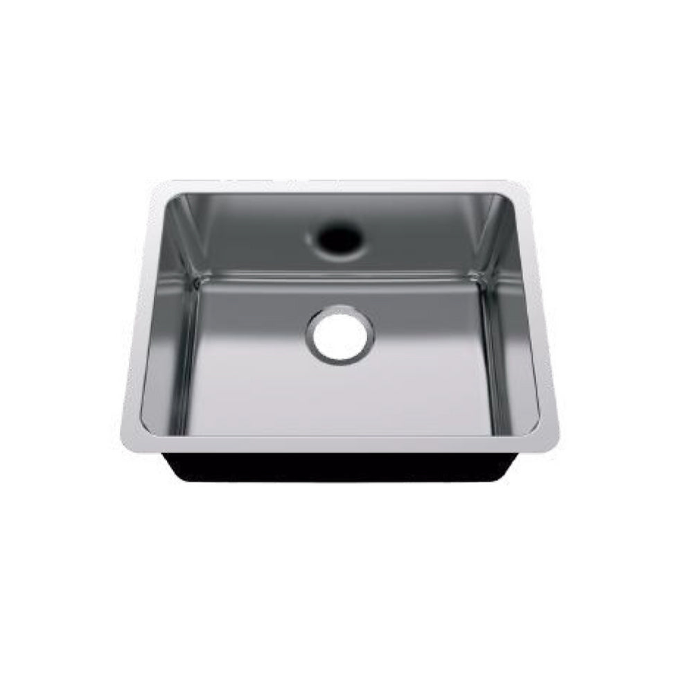 PROHS  Stainless Stamped Handmade  18 Gauge Stainless Steel Kitchen Sink