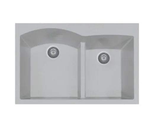 Q  Grigio Roma Granite Composite Kitchen Sink