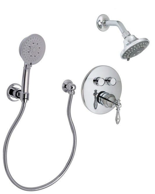 Huntington Brass Polished Chrome  Shower Combo Kit