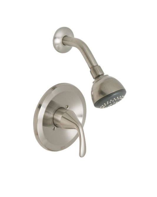 Huntington Brass Satin Nickel Trend Shower Combo Kit