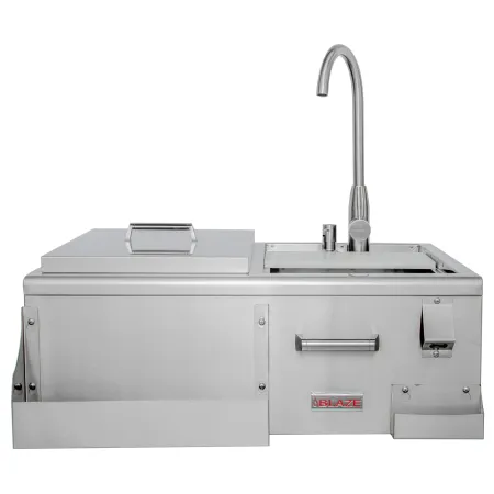 Stainless Blaze Built-in Beverage Center