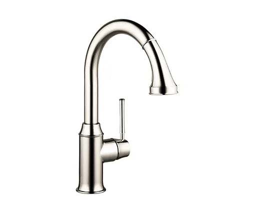 Hansgrohe Polished Nickel Talis C HighArc Kitchen Faucet