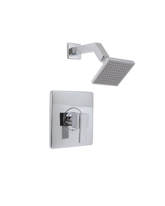 Huntington Brass Polished Chrome Razo Shower Combo Kit