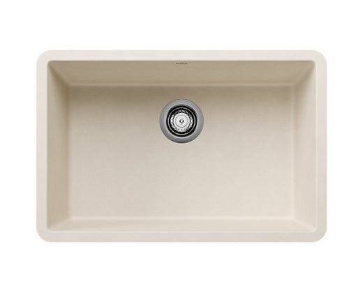 Blanco  Soft White Precis 27  Single Granite Composite Kitchen Sink