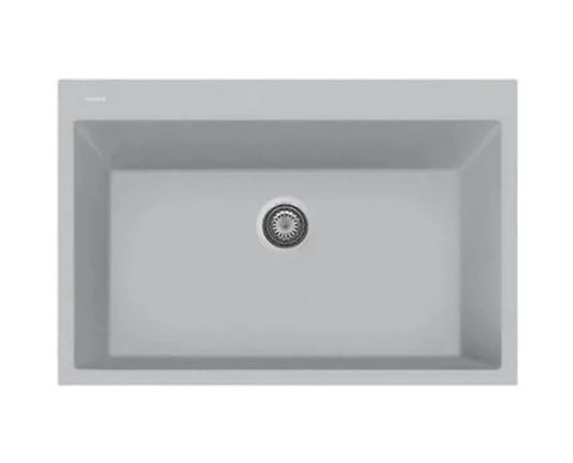 Q  Grigio Milano Granite Composite Kitchen Sink