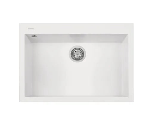 Q  Bianco Pine Pressure Balance Granite Composite Kitchen Sink