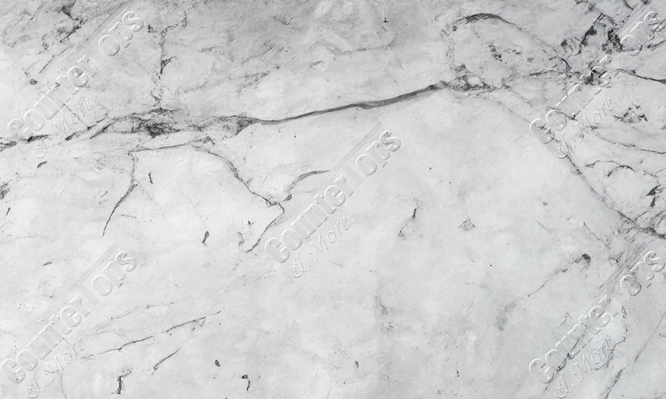 White Carrara Silver