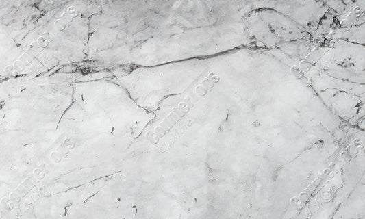 White Carrara Silver