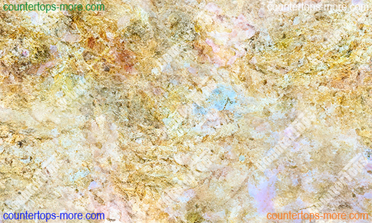 Shalimar Gold Granite countertop material for kitchen or bathroom remodel