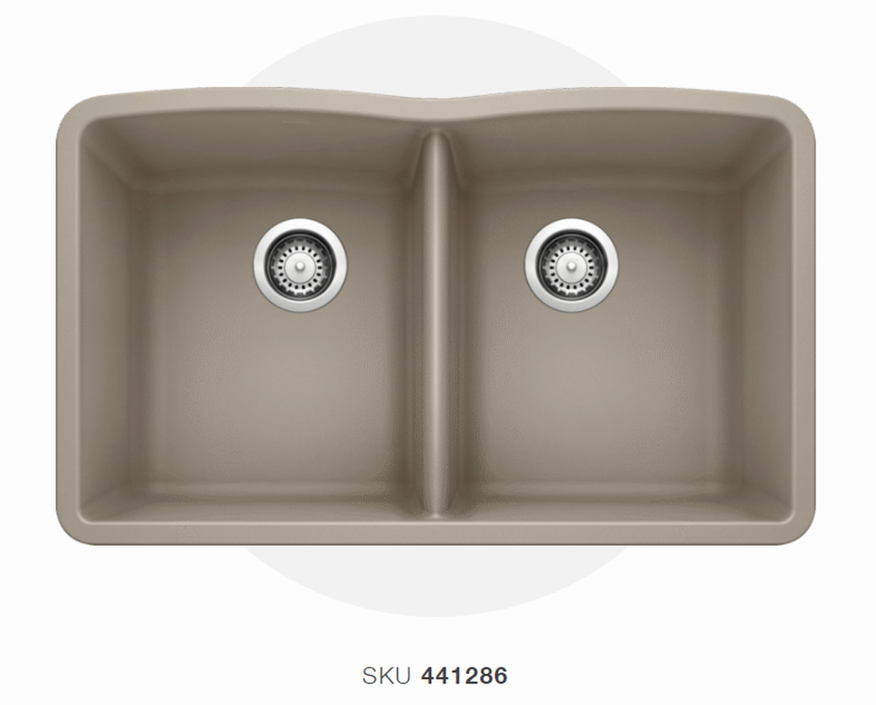 Blanco  Truffle Diamond Silgranit 50/50 Granite Composite Kitchen Sink