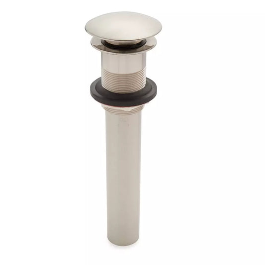 PROHS Brushed Nickel 1  1/2  Grid Vanity w / o Overflow Drain