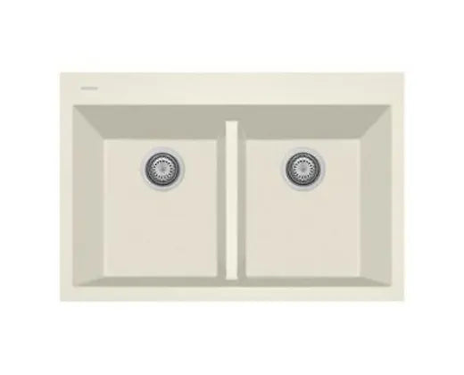 Q  Crema Milano Granite Composite Kitchen Sink