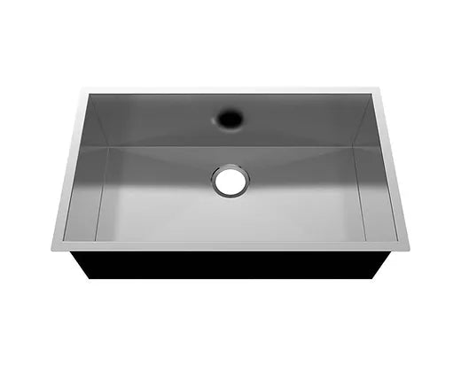 PROHS  Stainless Razo Push Button 16 Gauge Stainless Steel Kitchen Sink