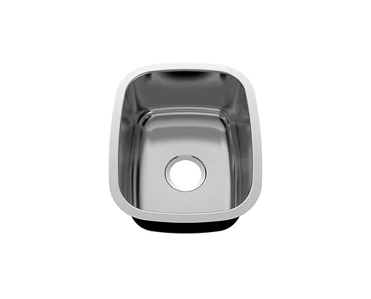 PROHS  Stainless Single Bowl Undermount 18 Gauge Stainless Steel Kitchen Sink
