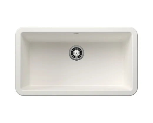 Blanco  White Ikon 33  Granite Composite Kitchen Sink
