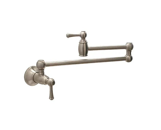 Huntington Brass Satin Nickel Pine Pressure Balance Pot Filler Faucet