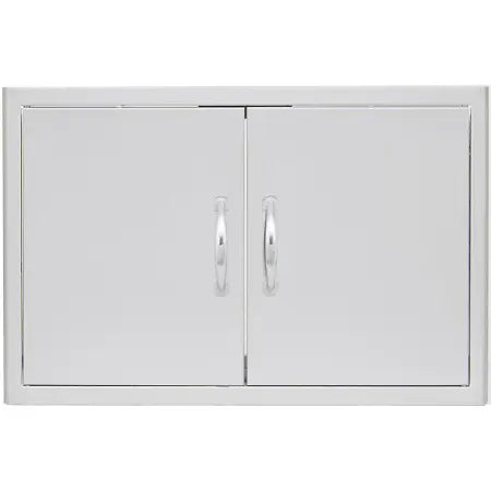 32 Inch Double Access Door with Paper Towel Holder