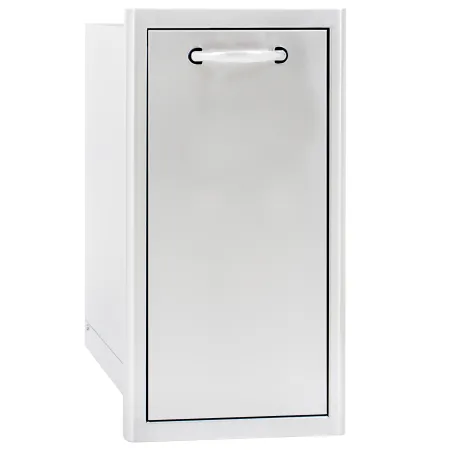 Stainless Apron Farmhouse Trash Pullout