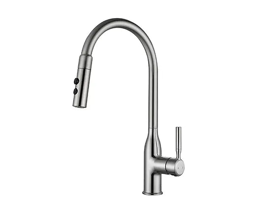 Goode  Abel Satin Nickel Aaron Kitchen Faucet