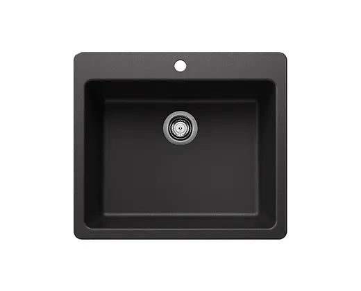 Blanco  Anthracite Liven Medium Single Granite Composite Kitchen Sink