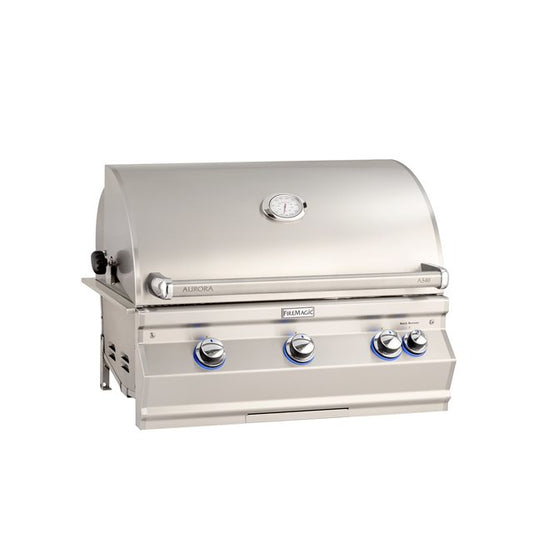 Stainless Aurora Gas Grill