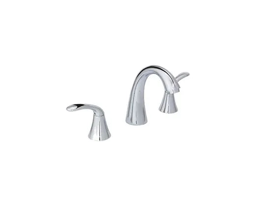 PROHS Polished Chrome Dahlia Bath Faucet