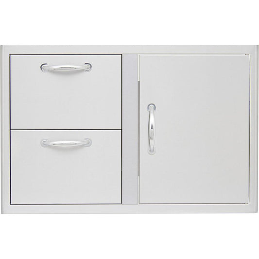 Stainless Blaze Soft Close Door & Drawer