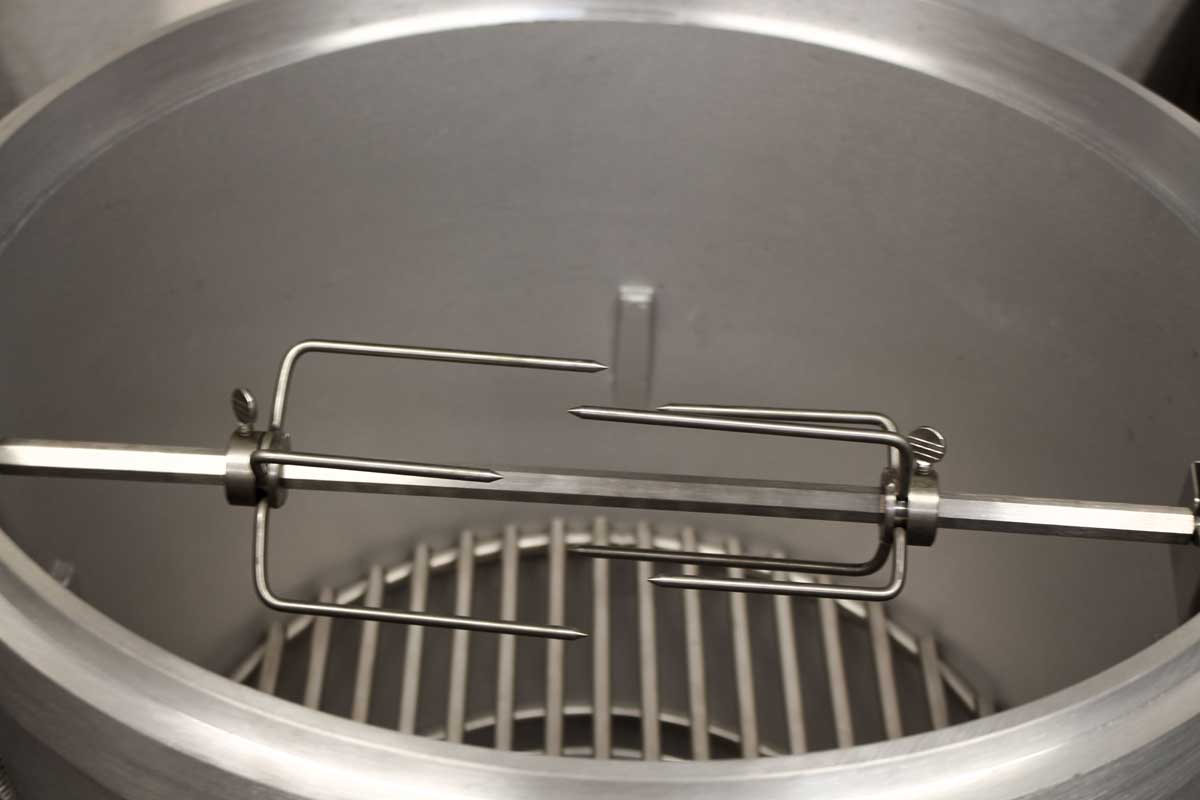 Stainless Blaze Kamado Grill Rotisserie Kit