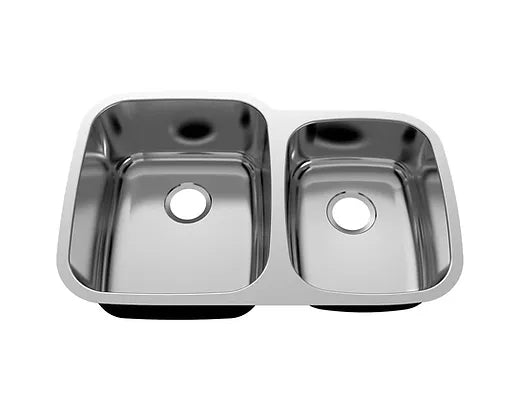 PROHS  Stainless 60/40 18 Gauge Stainless Steel Kitchen Sink