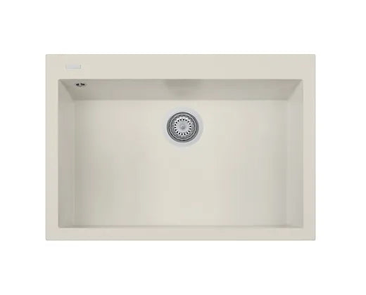 Q  Crema Cabinet Fit Apron Farmhouse Granite Composite Kitchen Sink