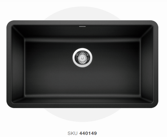 Blanco  Anthracite Diamond Silgranit Single Bowl Granite Composite Kitchen Sink
