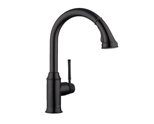 Hansgrohe Matte Black Talis C HighArc Kitchen Faucet